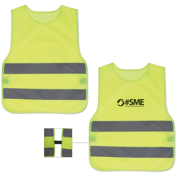 Veiligheidsvest kids met logo