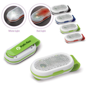 Clip-on light bedrukken
