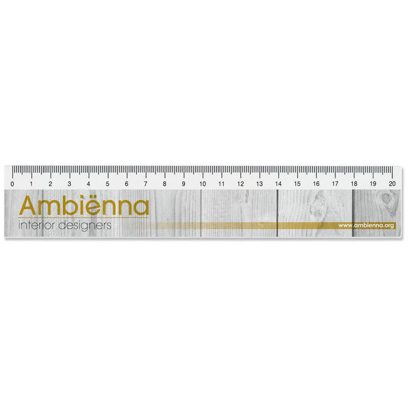 Liniaal 20 cm bedrukken
