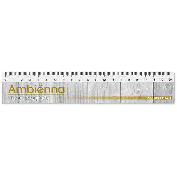 Liniaal 20 cm bedrukken