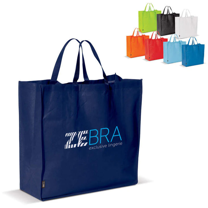 Grote boodschappen tas bedrukken