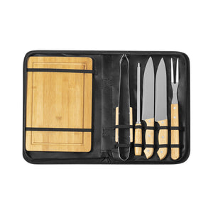Barbecueset Craxton zwart onbedrukt