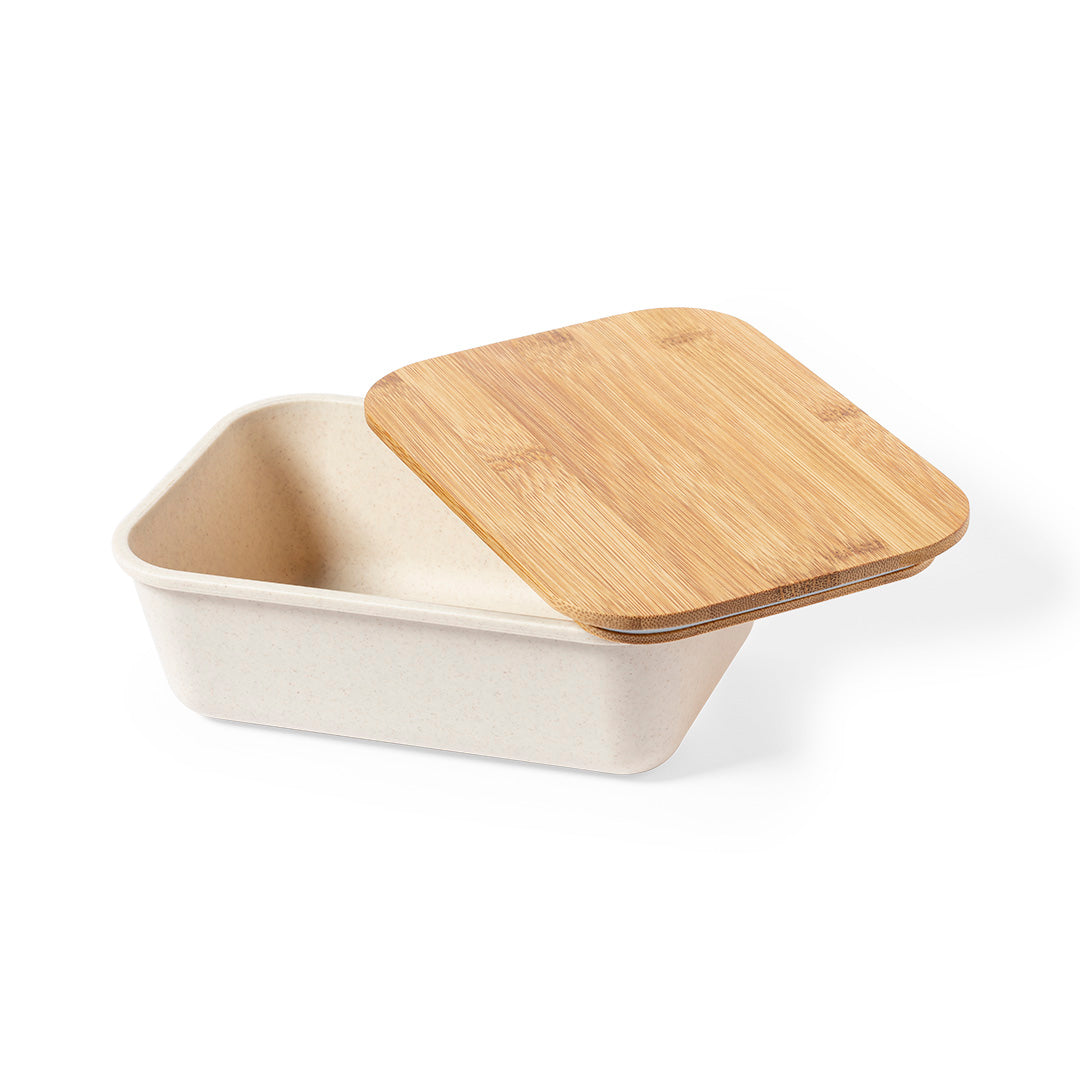 Lunchbox Thadan zwart Graveren