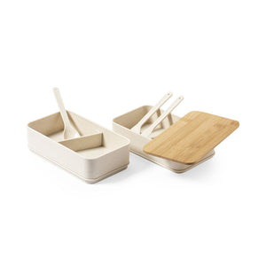 Lunchbox Bawar zwart Graveren