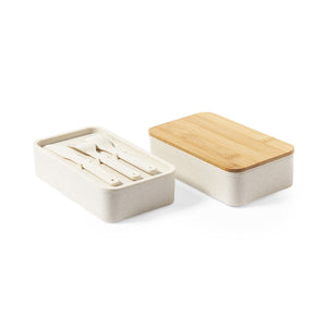 Lunchbox Bawar zwart 1 kleur