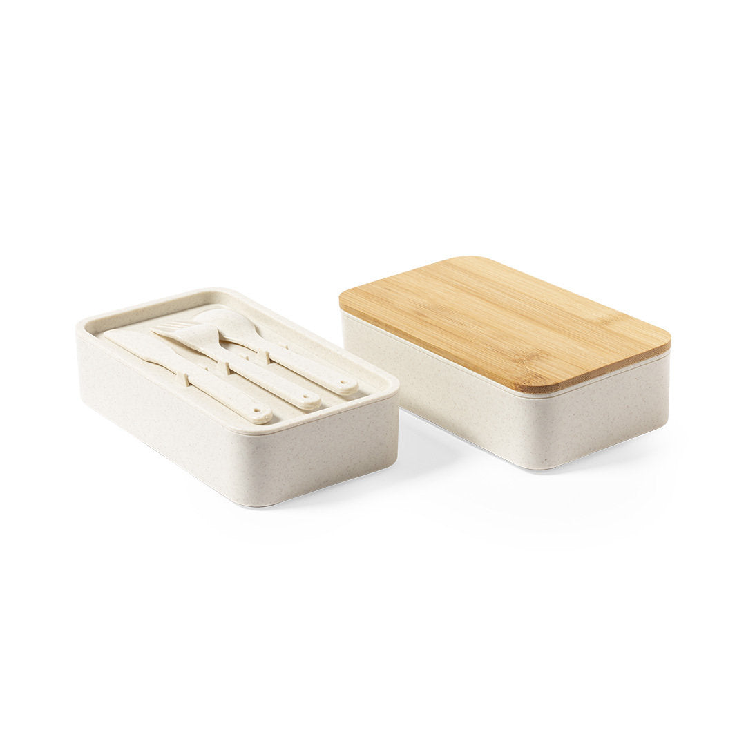Lunchbox Bawar zwart 1 kleur