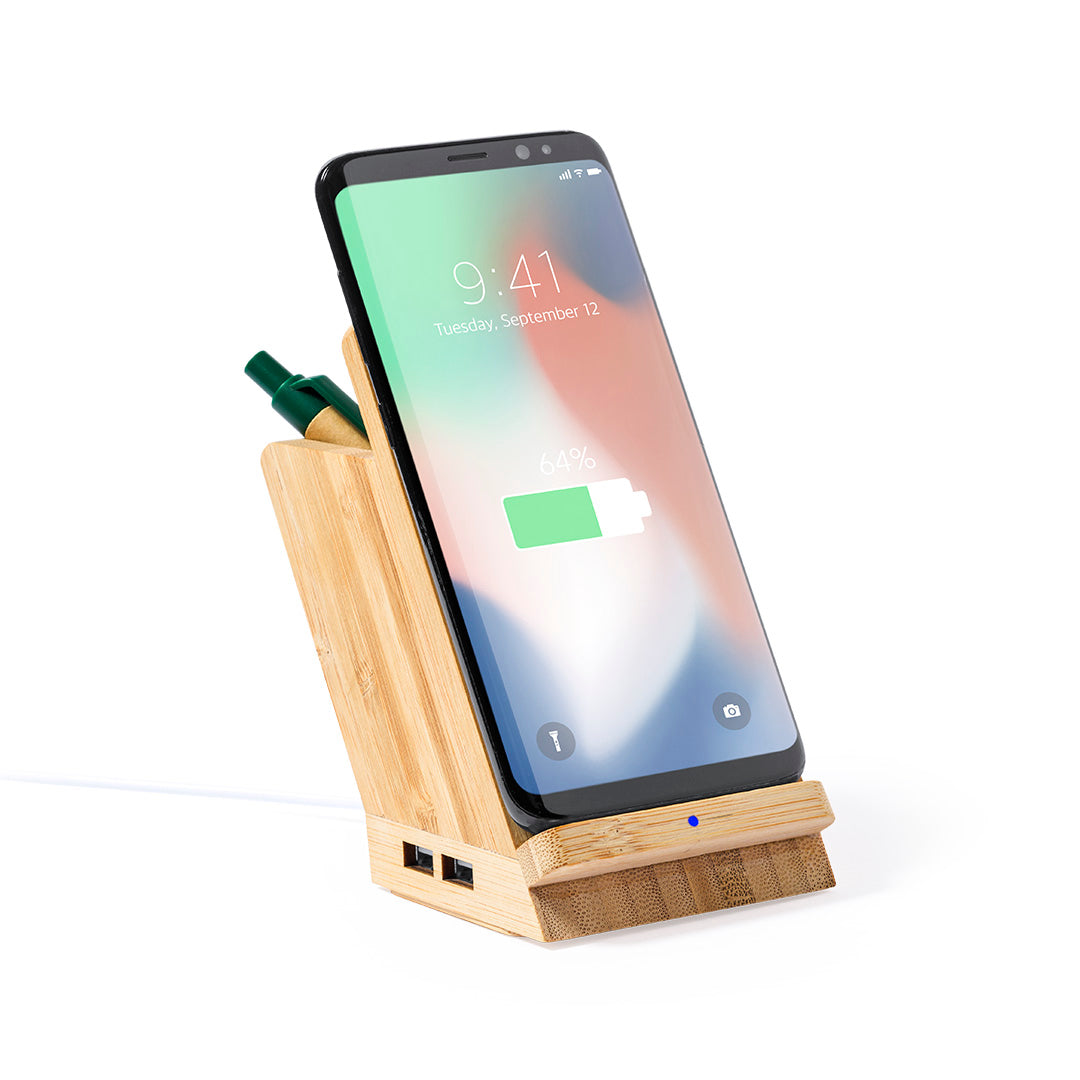 Multifunctionele pennenhouder Bloxem hout Graveren