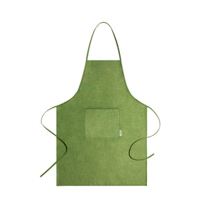 Schort Leiza groen 1 kleur