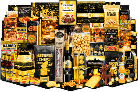 Kerstpakket Stralend goud