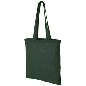 Carolina 100 g/m&sup2; katoenen draagtas zwart 1 kleur zd 2176