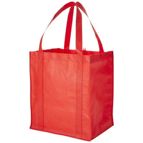 Liberty non woven boodschappentas rood 1 kleur zd 6992