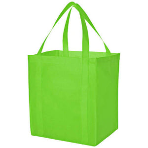 Liberty non woven boodschappentas lichtgroen 1 kleur zd 6989