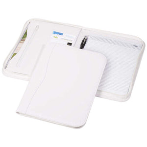 Ebony A4 portfolio met ritssluiting bedrukken