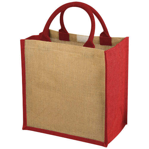 Chennai jute tas zwart onbedrukt 2205