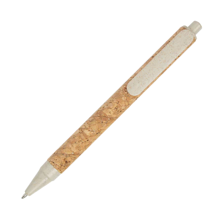 MADEIRA balpen kurk/tarwestro bedrukken