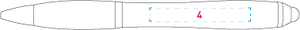 SARK TOUCH balpen full colour bedrukt 10686