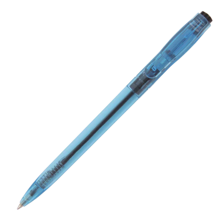 SAL balpen transparant lichtblauw 2 kleuren 10654