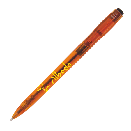 SAL balpen transparant lichtblauw 4 kleuren 10656