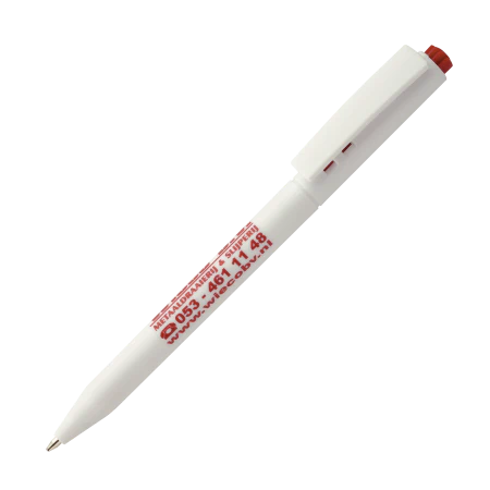 HALLIGEN balpen HC 72u wit 1 kleur 4733