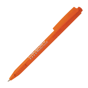 HALLIGEN balpen transparant full colour bedrukt rood Full colour 4784