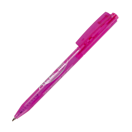 HALLIGEN balpen transparant lichtblauw 4 kleuren 4791