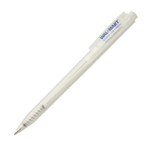 HALLIGEN balpen transparant full colour bedrukt zwart Full colour 4787