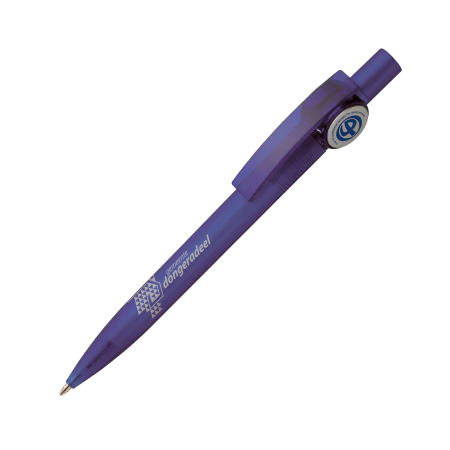 LOLLAND balpen frosty SALE donkerblauw 2 kleuren 7231
