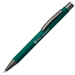 BARBADOS soft touch pen lichtgroen Graveren 1328