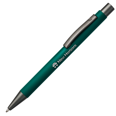 BARBADOS soft touch pen lichtgroen Graveren 1328