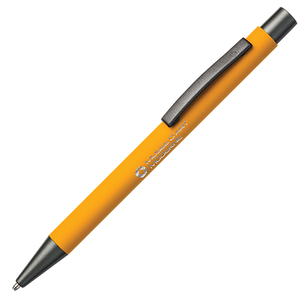 BARBADOS soft touch pen oranje Graveren 1330