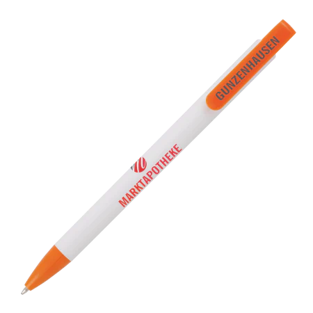 LUZON balpen geel 2 kleuren 7343