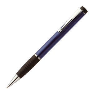 CORSE balpen metaal donkerblauw 2 kleuren 2352