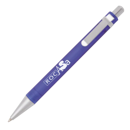 ARTICA balpen metaal frosty donkerblauw 2 kleuren 849