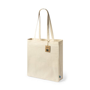 Tas Elatek Fairtrade naturel 2 kleuren
