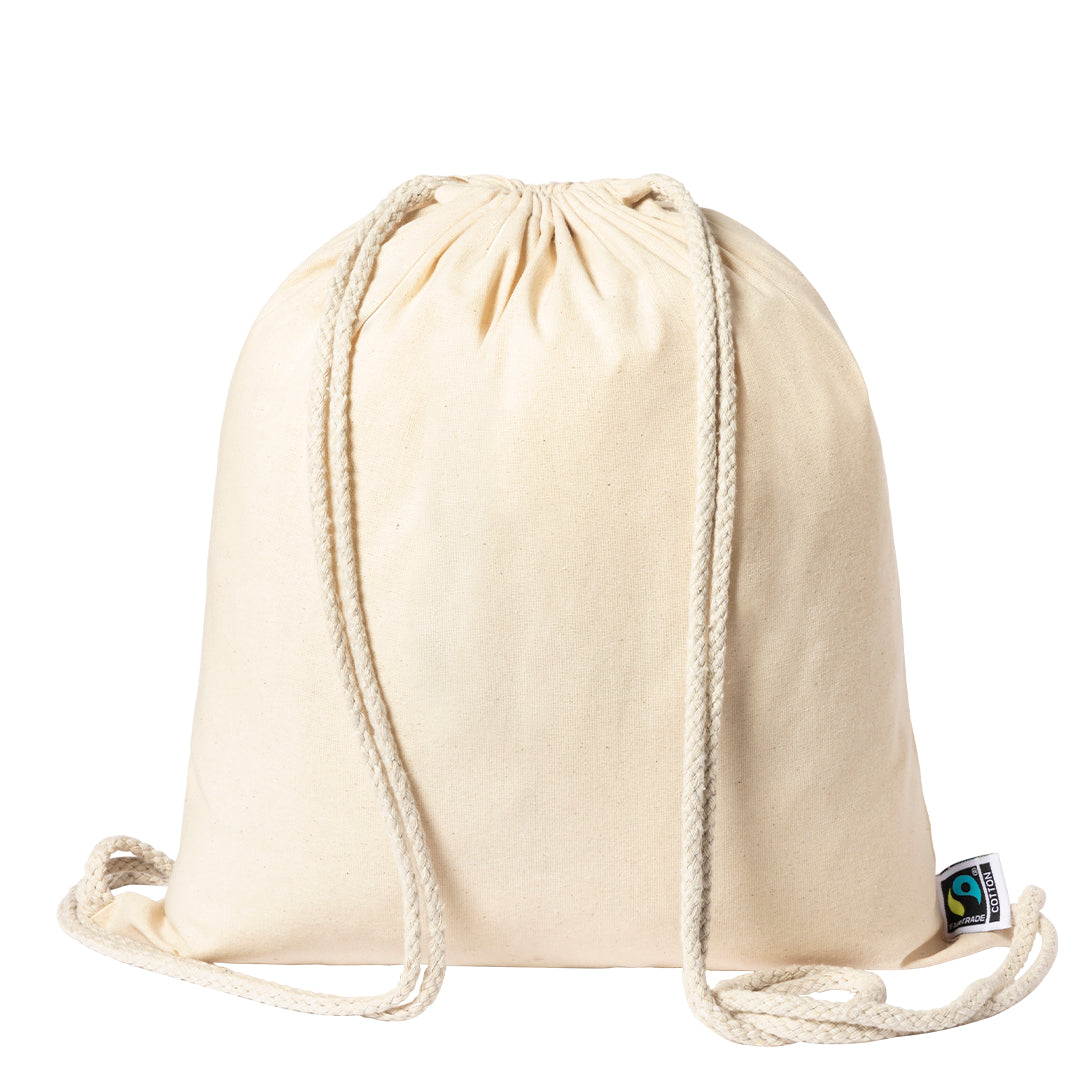 Trekkoordtas Sanfer Fairtrade bedrukken