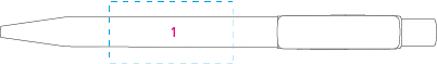 PIXEL PX 40 - C balpen geel 1 kleur 9337