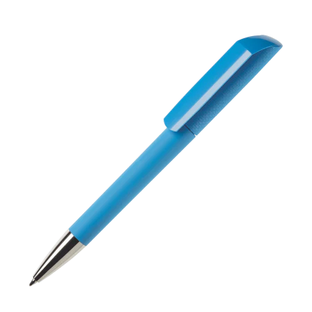 FLOW F 1T - GOM C CR balpen hemelsblauw 2 kleuren 3942
