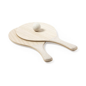 Strandrackets Saiker hout Graveren