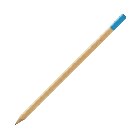 GAROS potlood met gekleurde top lichtblauw 1 kleur 4183