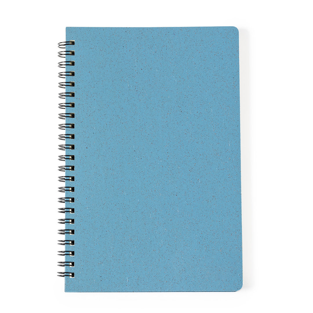 Notitieboekje Roshan blauw onbedrukt
