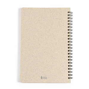Notitieboekje Roshan naturel 2 kleuren
