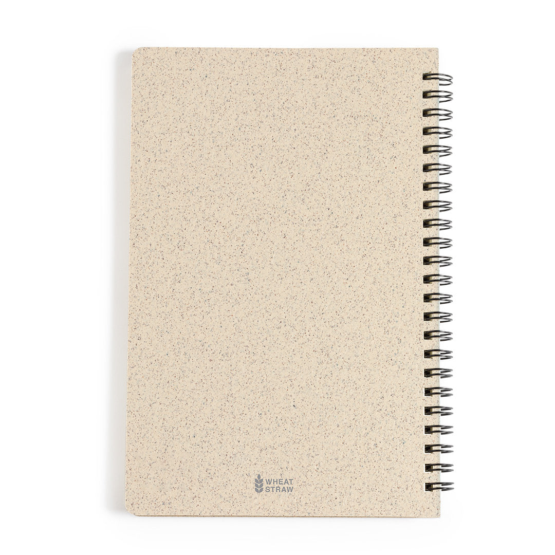 Notitieboekje Roshan naturel 2 kleuren
