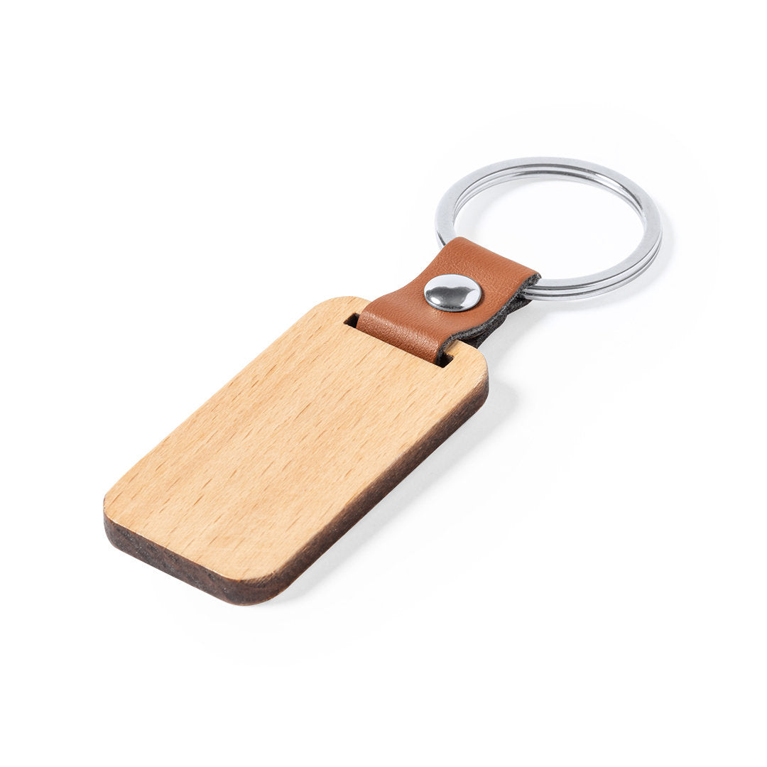 Sleutelhanger Mappets rechthoek 1 kleur