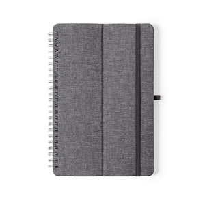 Houder Notitieboekje Maisux grijs 1 kleur