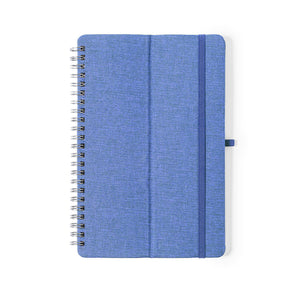 Houder Notitieboekje Maisux blauw onbedrukt