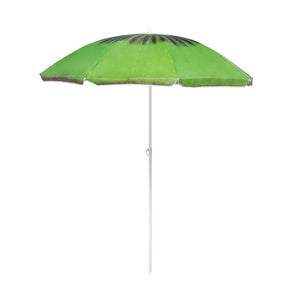 Strandparasol Chaptan oranje onbedrukt