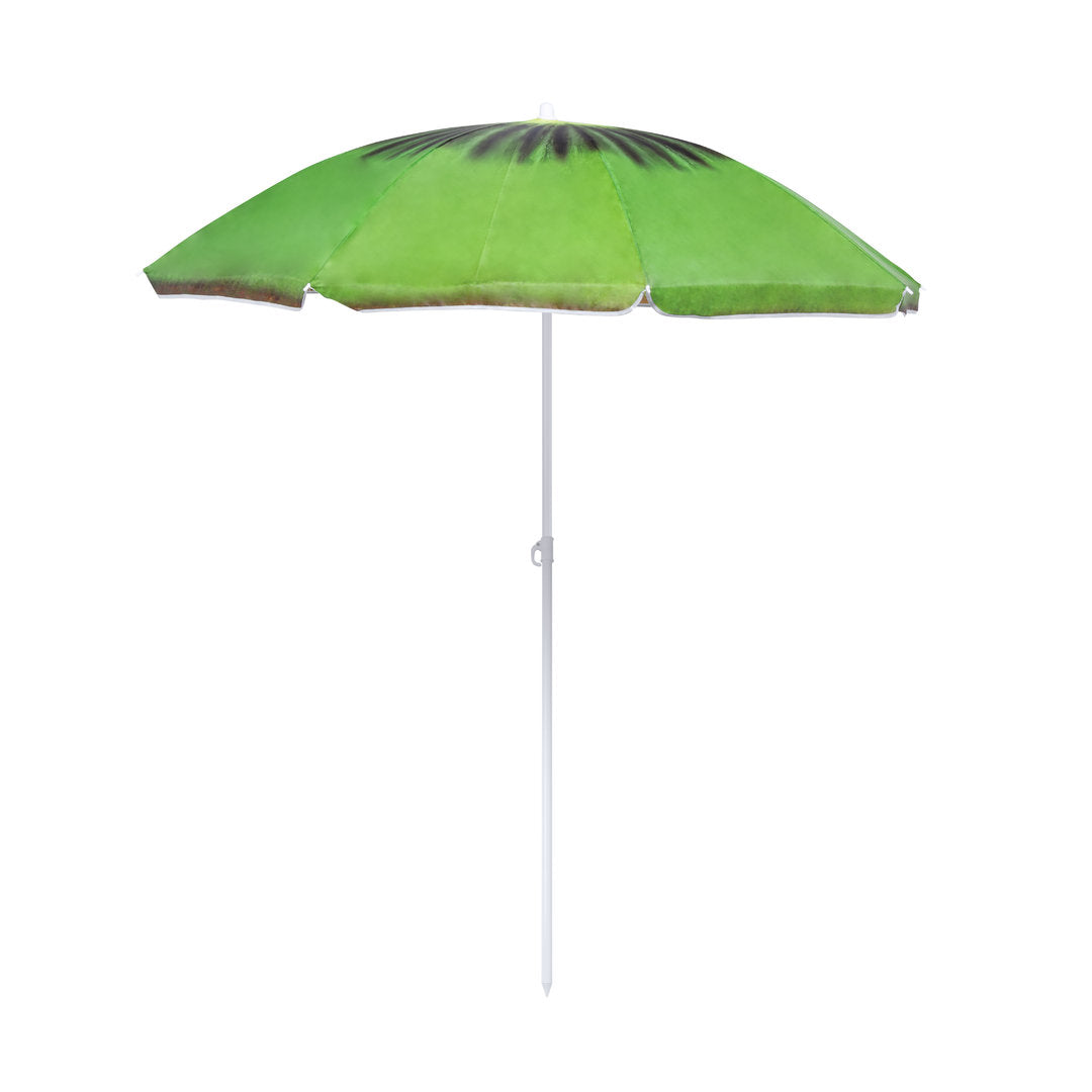 Strandparasol Chaptan oranje onbedrukt