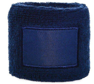 Zweetband pols met label wit 1 kleur tr 13931