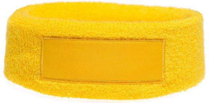 Hoofdband met label blauw Full colour 5183
