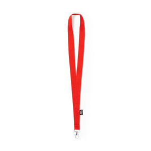 Lanyard Loriet wit onbedrukt
